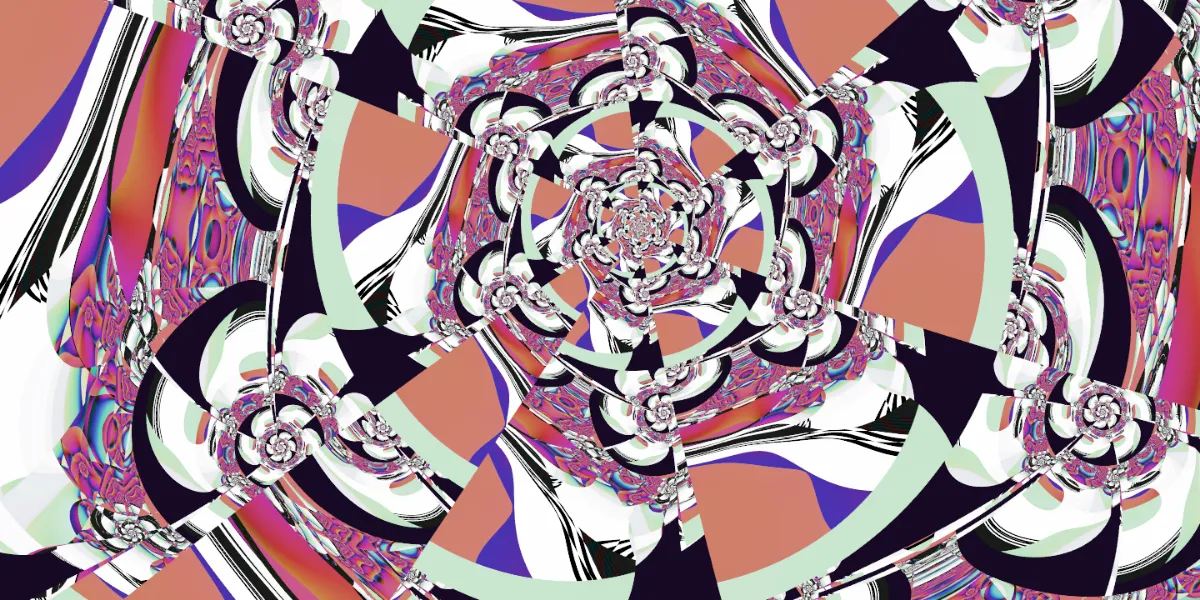 A piece of fractal art produced by FractalPane.