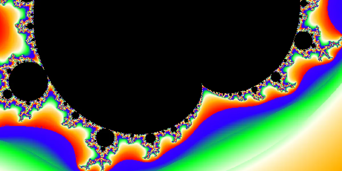 A piece of fractal art produced by FractalPane.