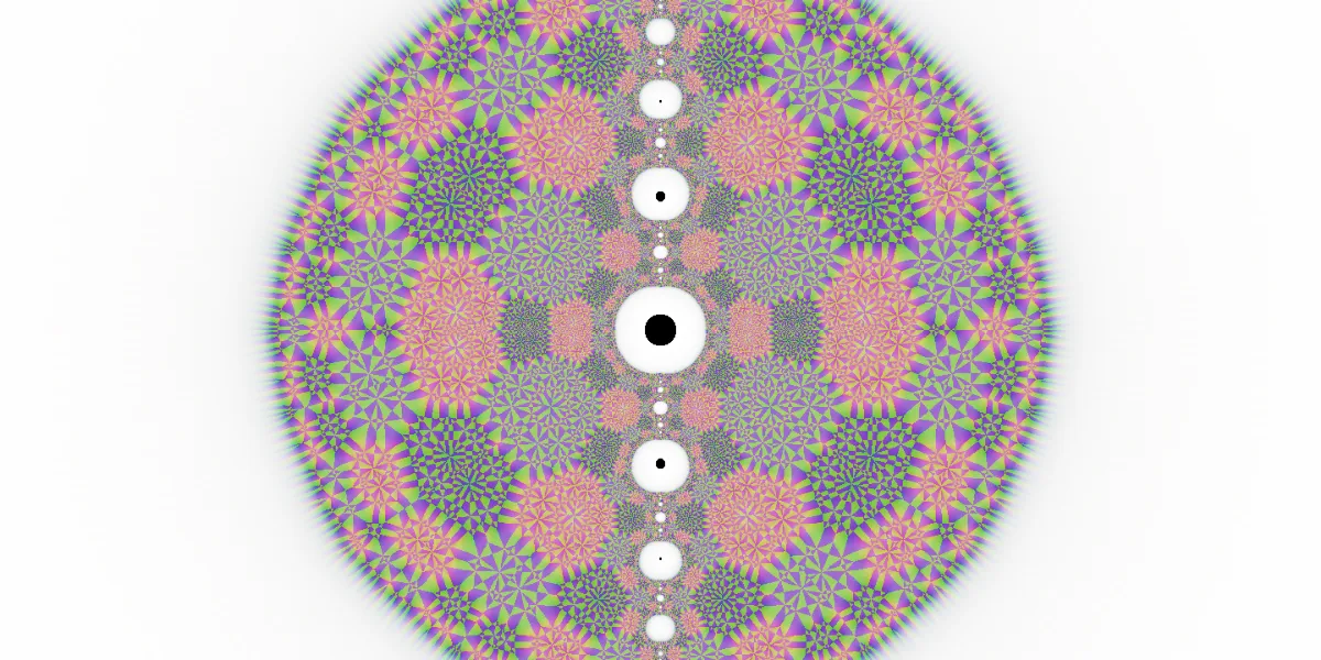 A piece of fractal art produced by FractalPane.