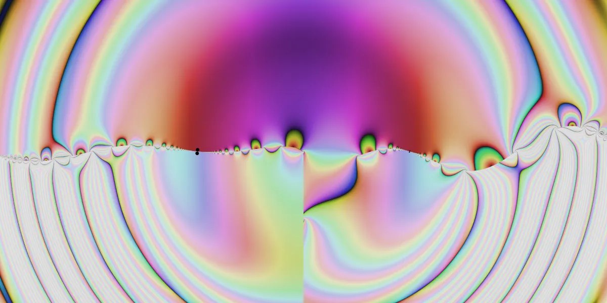 A piece of fractal art produced by FractalPane.