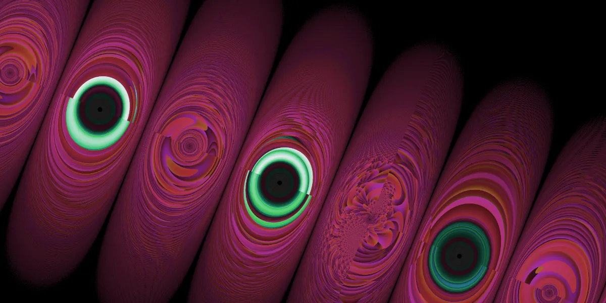 A piece of fractal art produced by FractalPane.