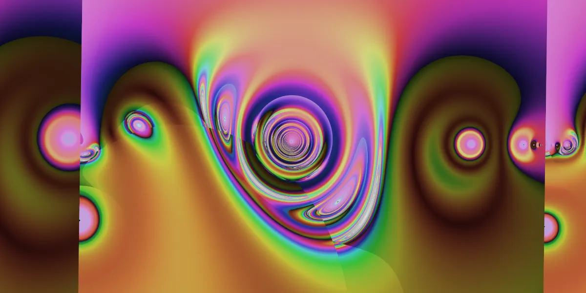 A piece of fractal art produced by FractalPane.
