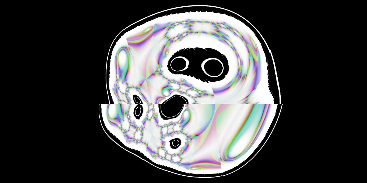 A piece of fractal art produced by FractalPane.