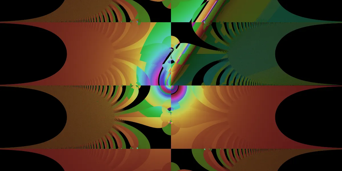 A piece of fractal art produced by FractalPane.