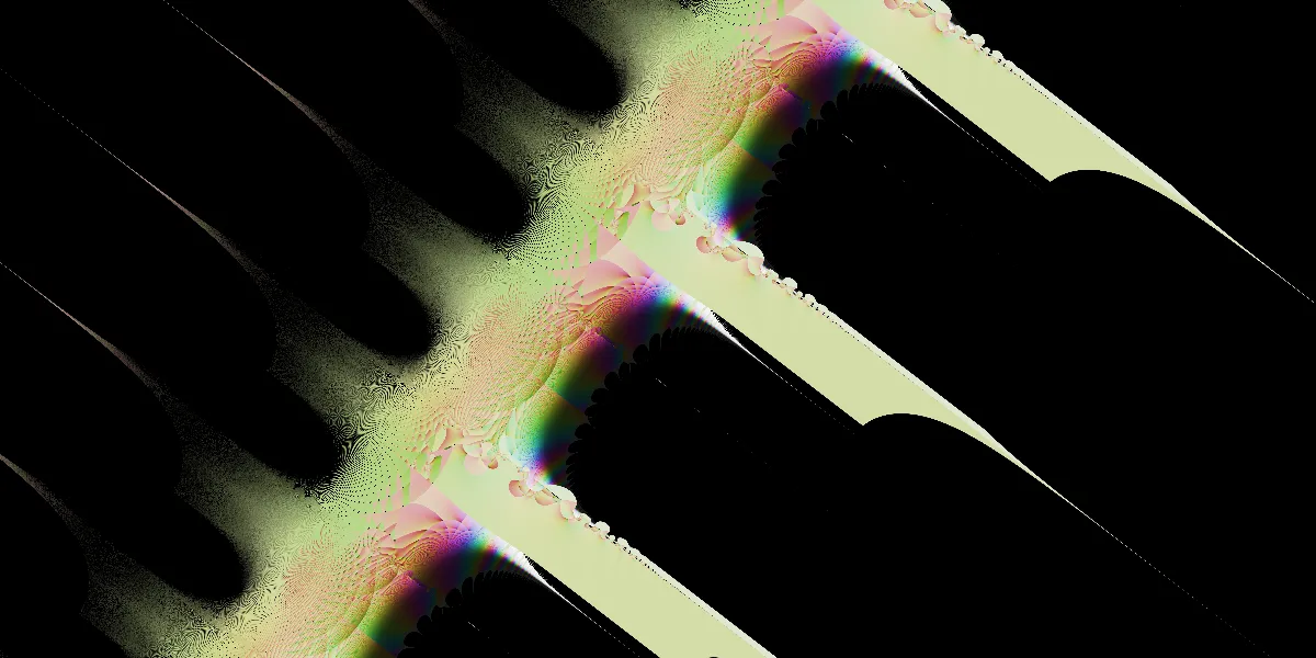 A piece of fractal art produced by FractalPane.