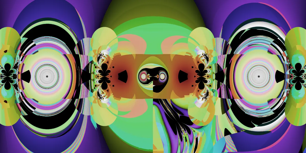 A piece of fractal art produced by FractalPane.