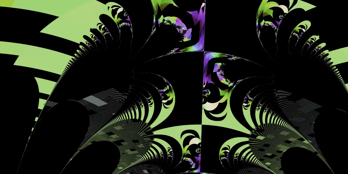 A piece of fractal art produced by FractalPane.