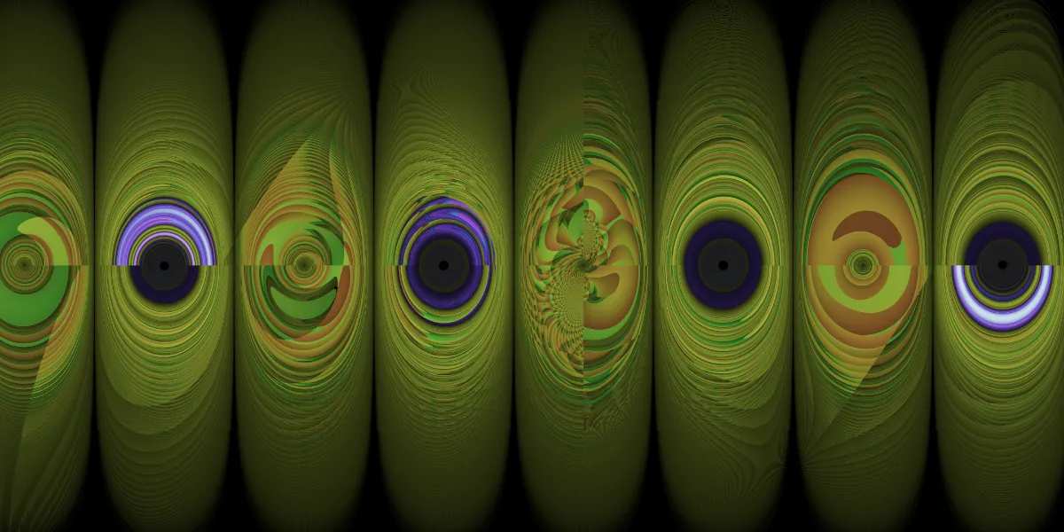 A piece of fractal art produced by FractalPane.