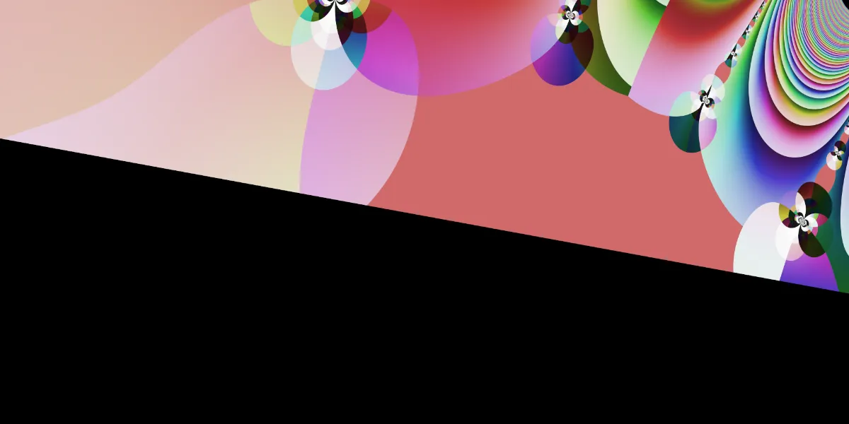 A piece of fractal art produced by FractalPane.