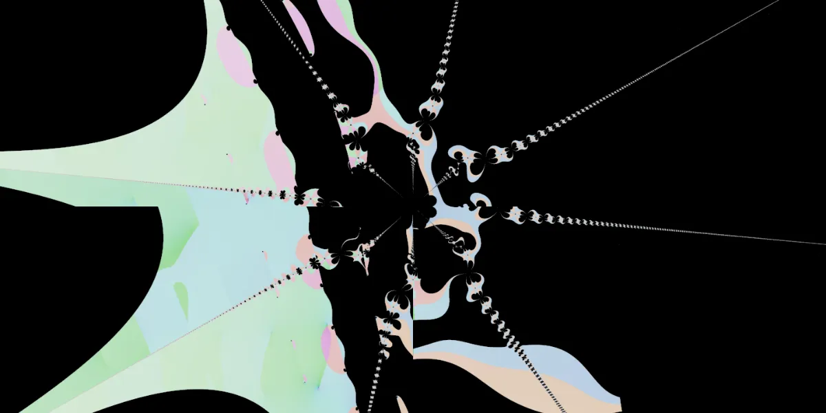 A piece of fractal art produced by FractalPane.