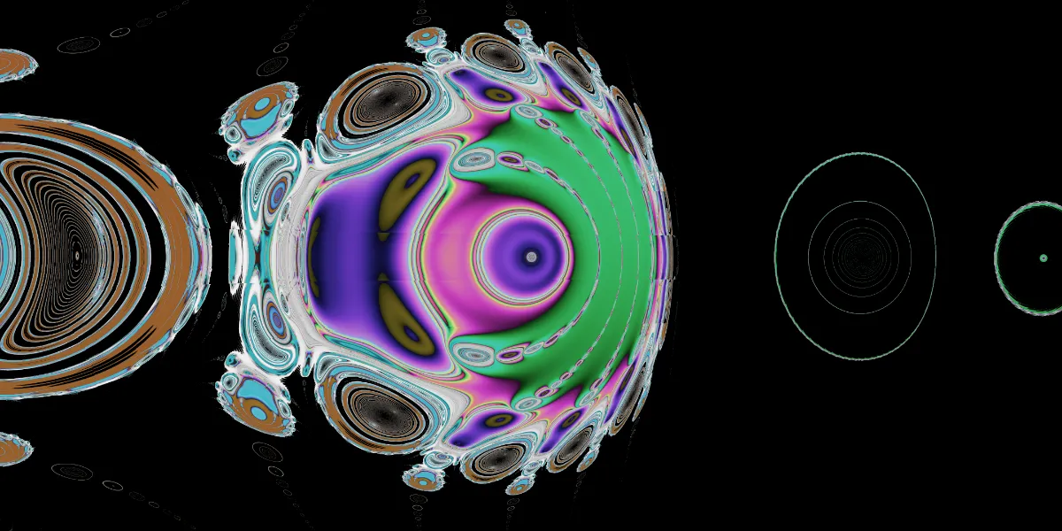 A piece of fractal art produced by FractalPane.