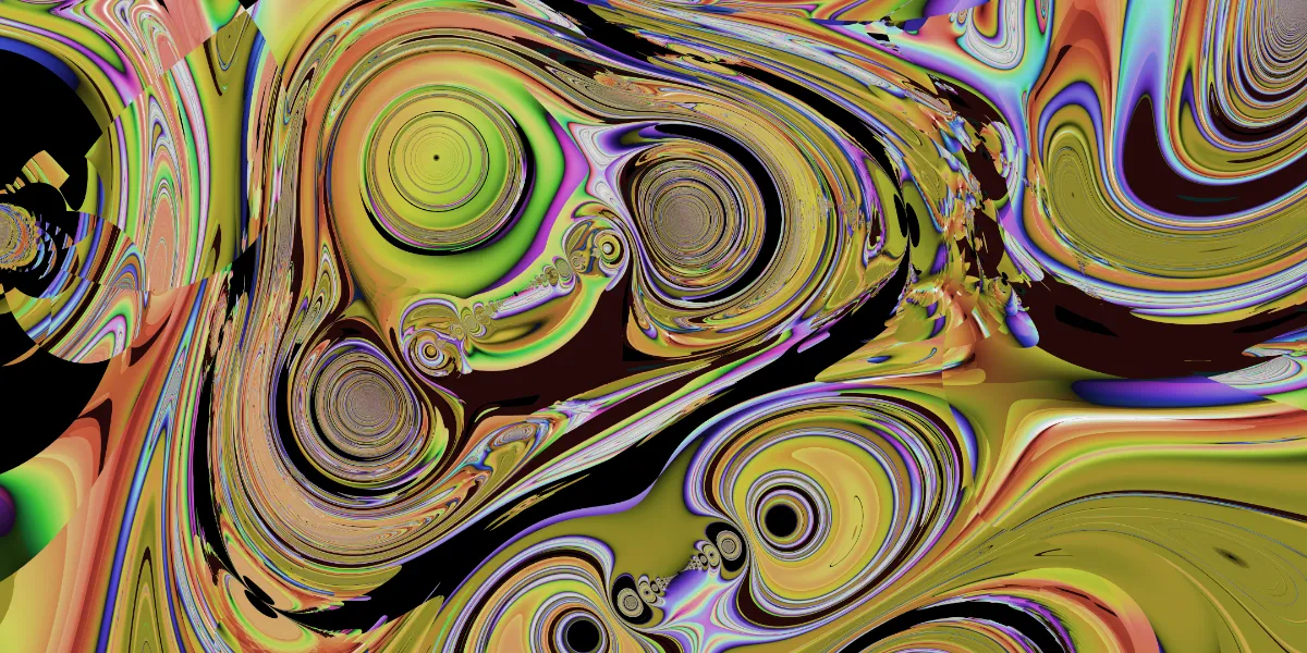 A piece of fractal art produced by FractalPane.