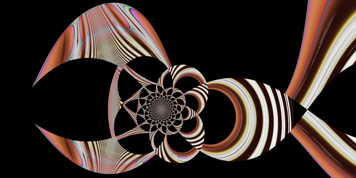 A piece of fractal art produced by FractalPane.