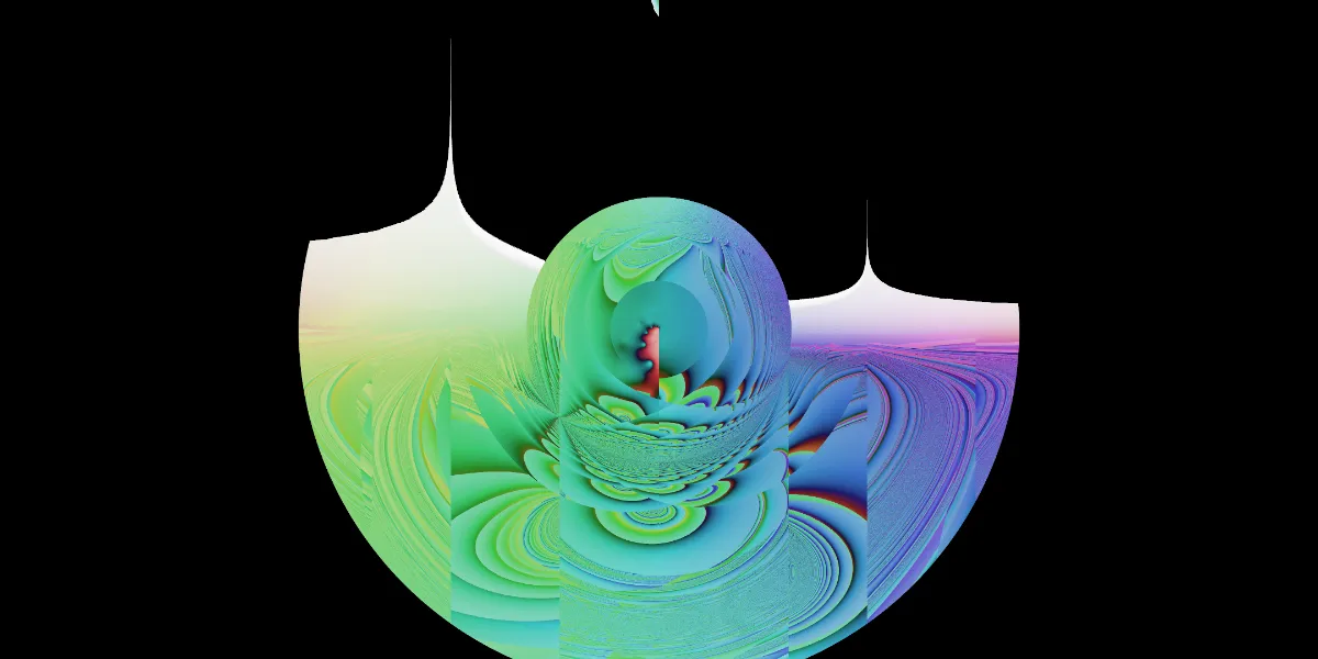 A piece of fractal art produced by FractalPane.