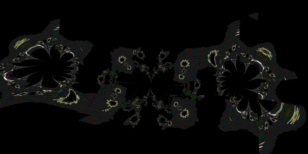 A piece of fractal art produced by FractalPane.