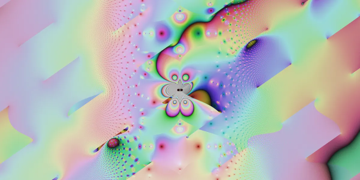 A piece of fractal art produced by FractalPane.