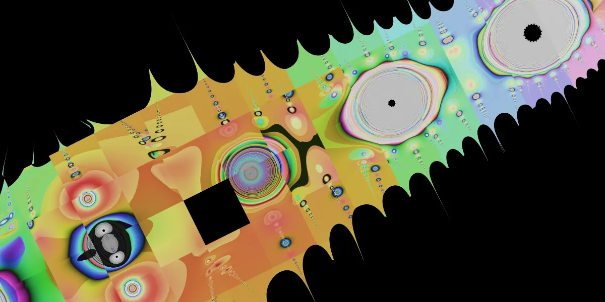 A piece of fractal art produced by FractalPane.