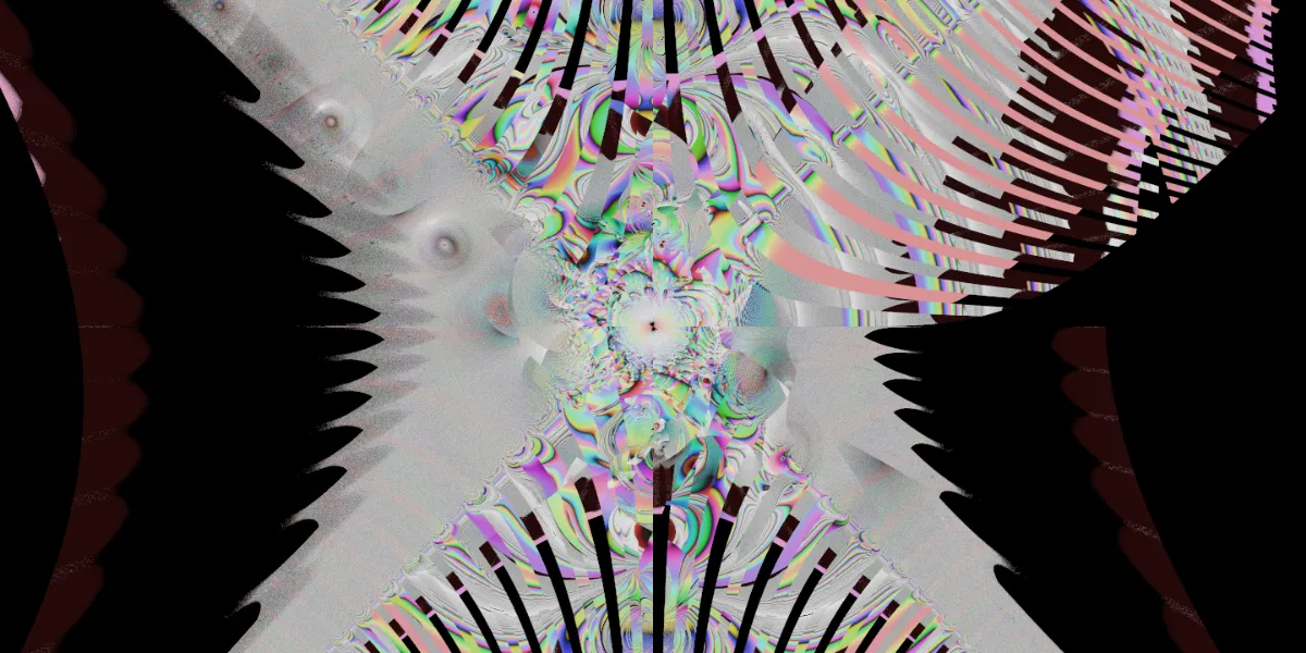 A piece of fractal art produced by FractalPane.