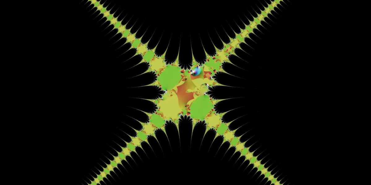 A piece of fractal art produced by FractalPane.