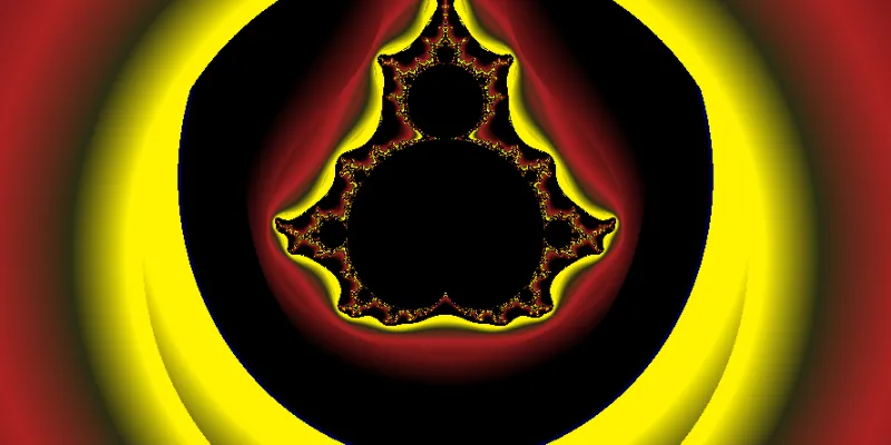 A piece of fractal art produced by FractalPane.