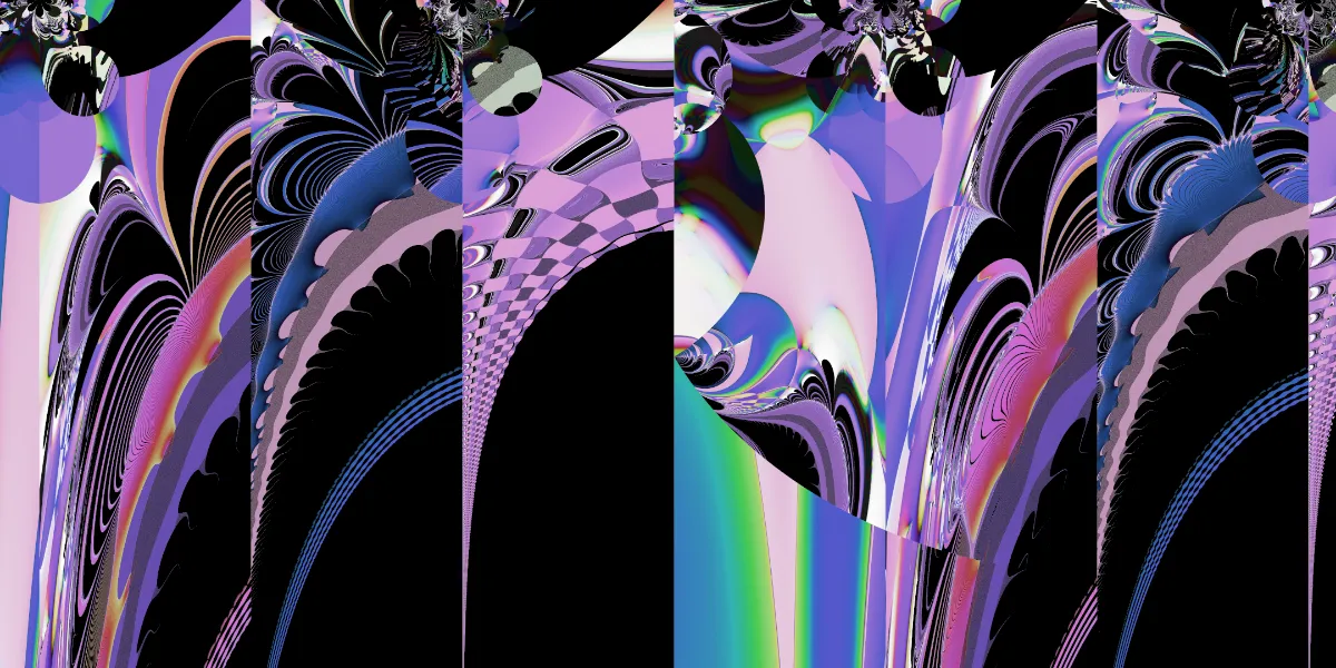 A piece of fractal art produced by FractalPane.
