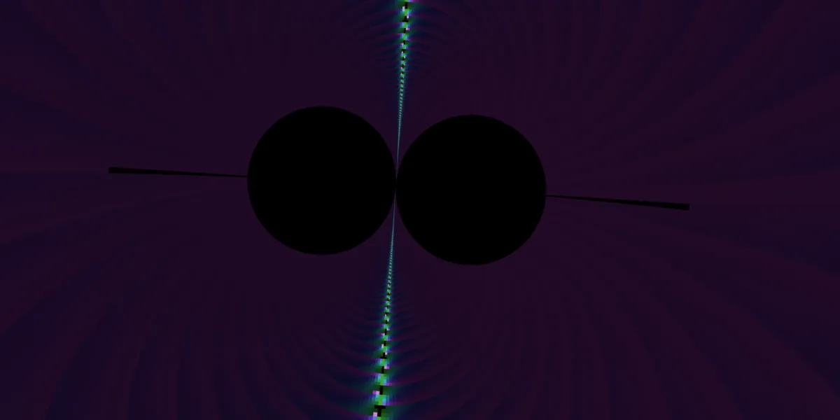 A piece of fractal art produced by FractalPane.