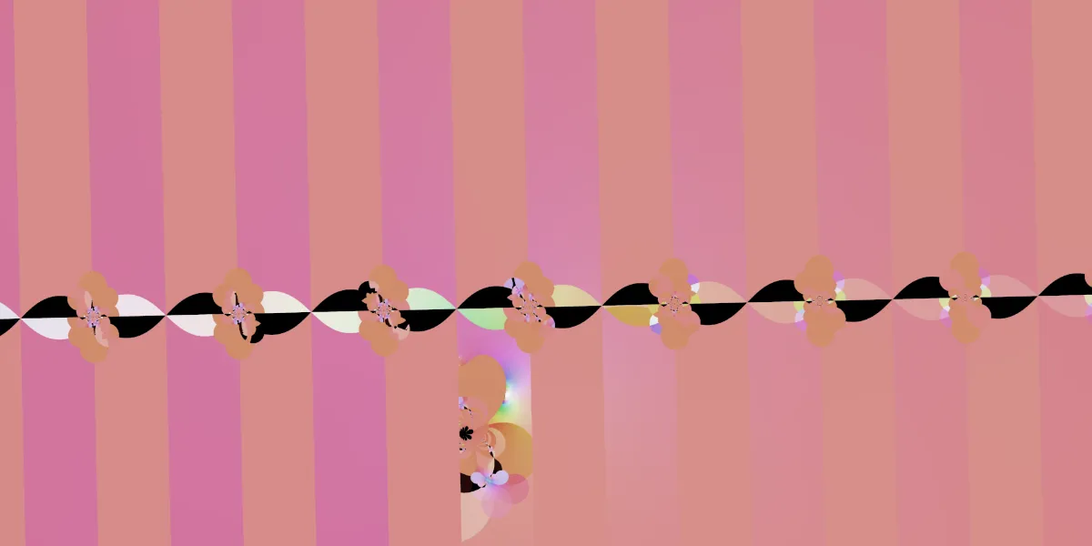 A piece of fractal art produced by FractalPane.