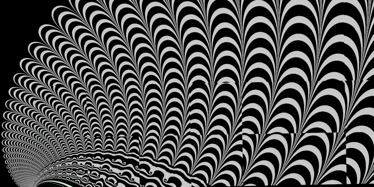 A piece of fractal art produced by FractalPane.