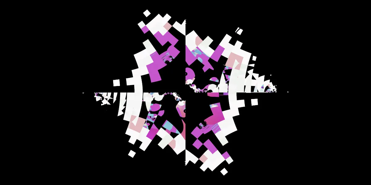 A piece of fractal art produced by FractalPane.