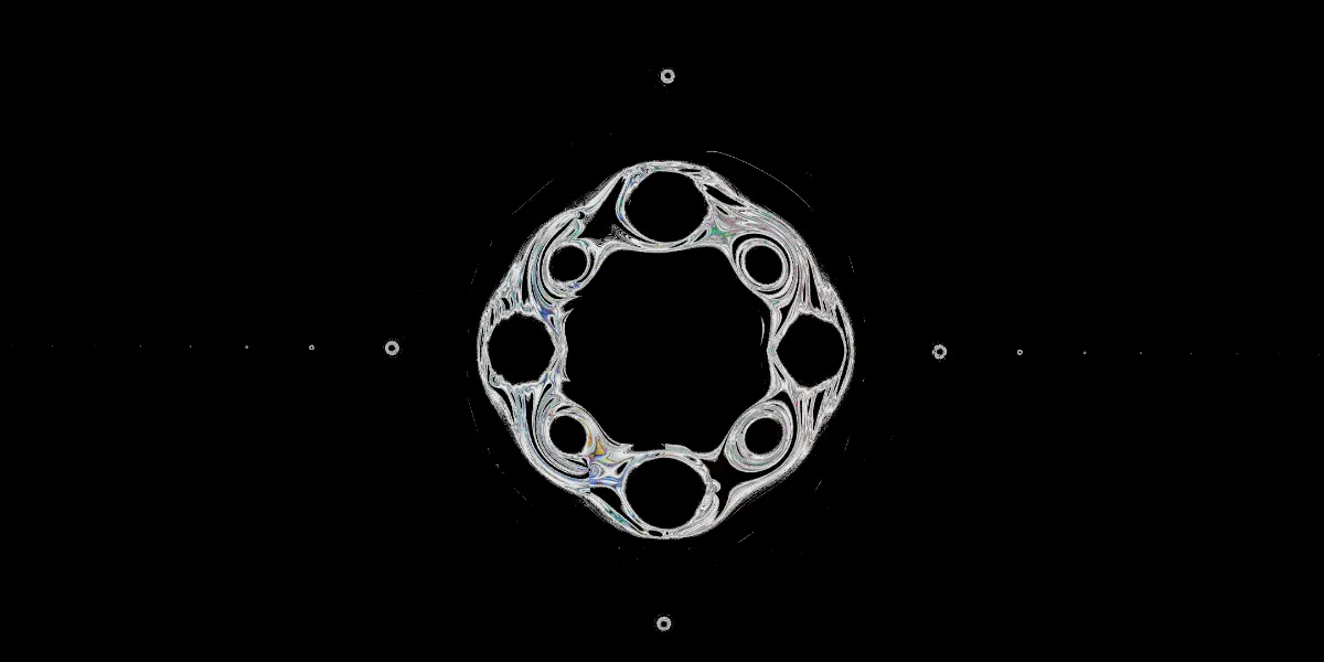 A piece of fractal art produced by FractalPane.