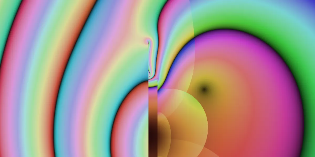 A piece of fractal art produced by FractalPane.