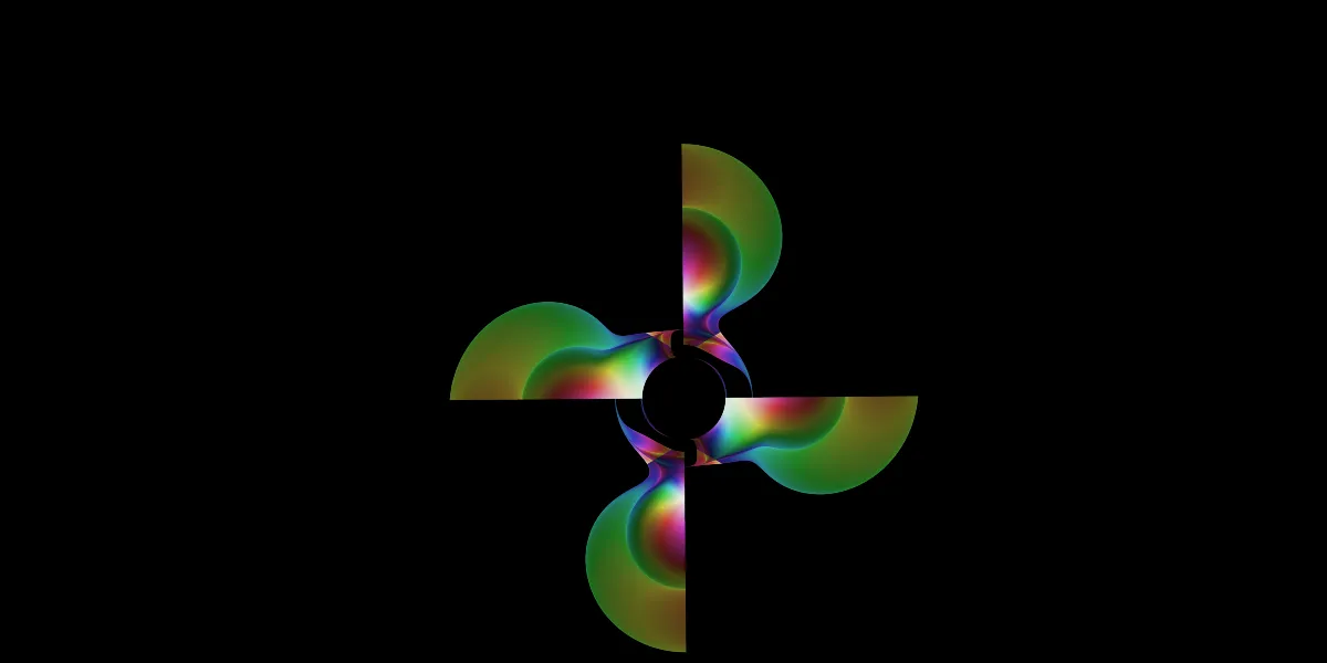 A piece of fractal art produced by FractalPane.