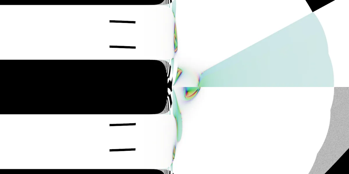 A piece of fractal art produced by FractalPane.