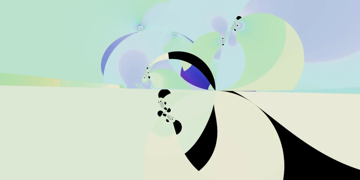 A piece of fractal art produced by FractalPane.