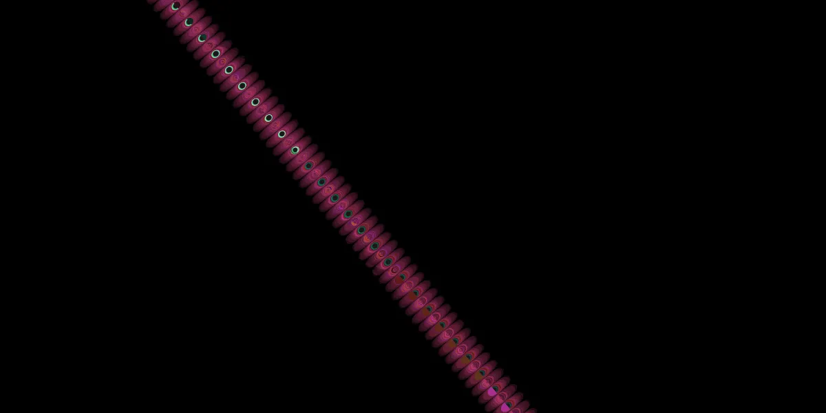 A piece of fractal art produced by FractalPane.