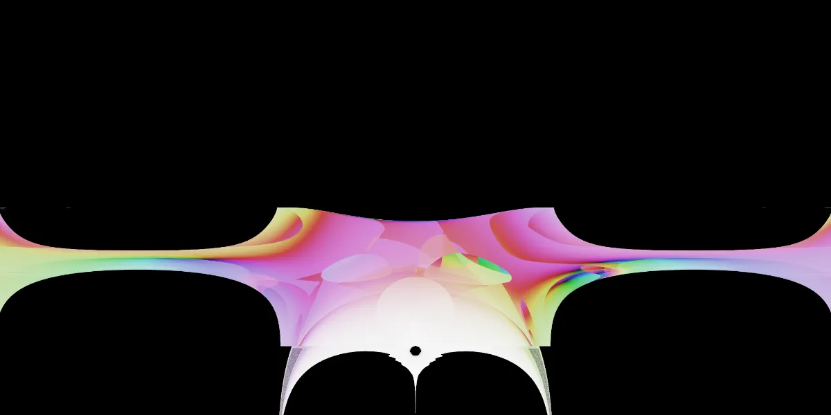 A piece of fractal art produced by FractalPane.