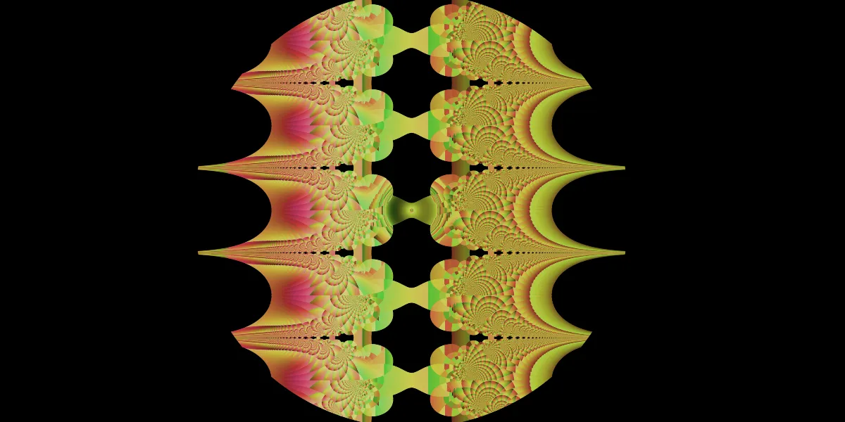 A piece of fractal art produced by FractalPane.