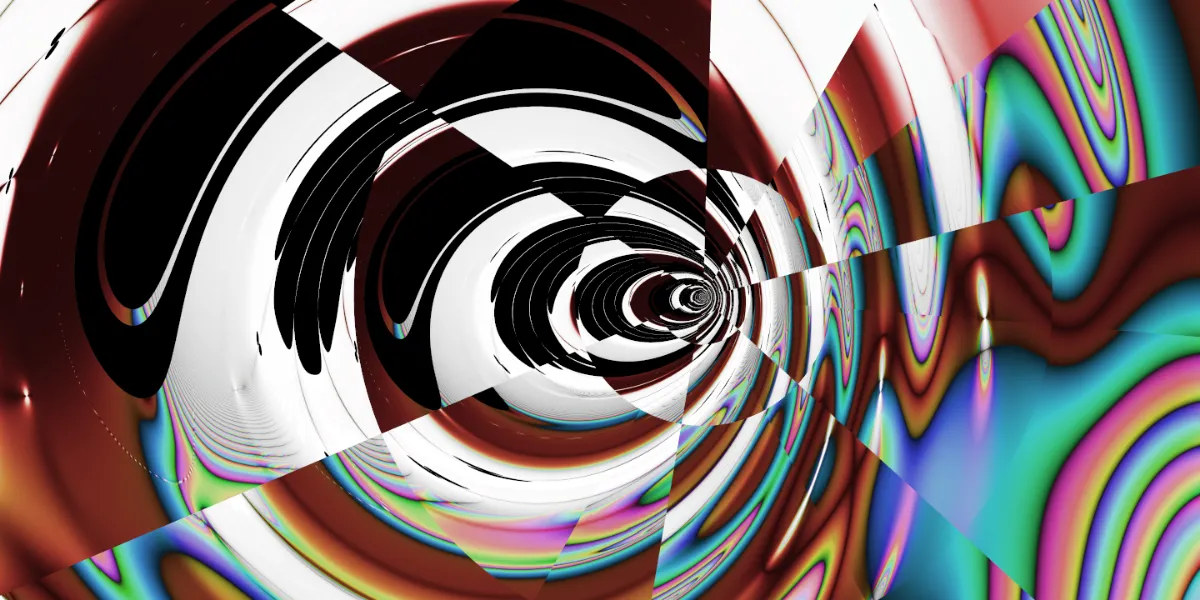 A piece of fractal art produced by FractalPane.