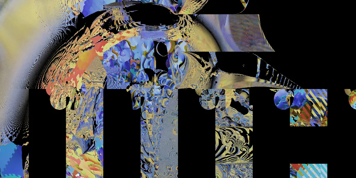 A piece of fractal art produced by FractalPane.