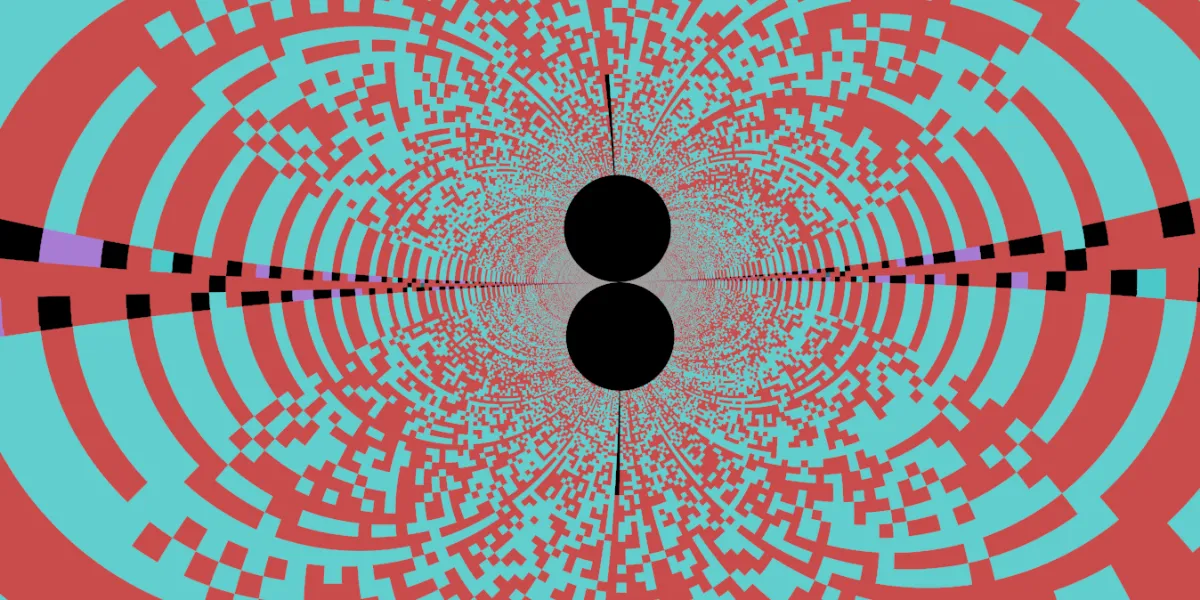 A piece of fractal art produced by FractalPane.