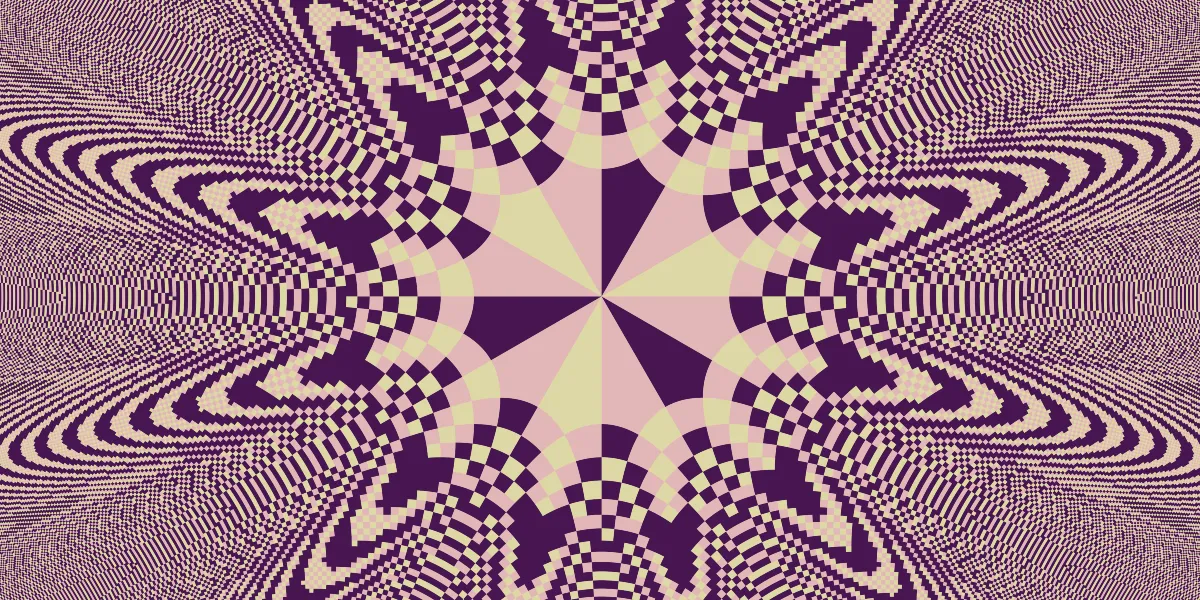 A piece of fractal art produced by FractalPane.