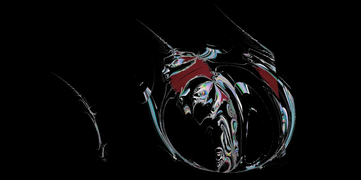 A piece of fractal art produced by FractalPane.