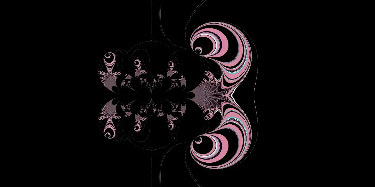 A piece of fractal art produced by FractalPane.