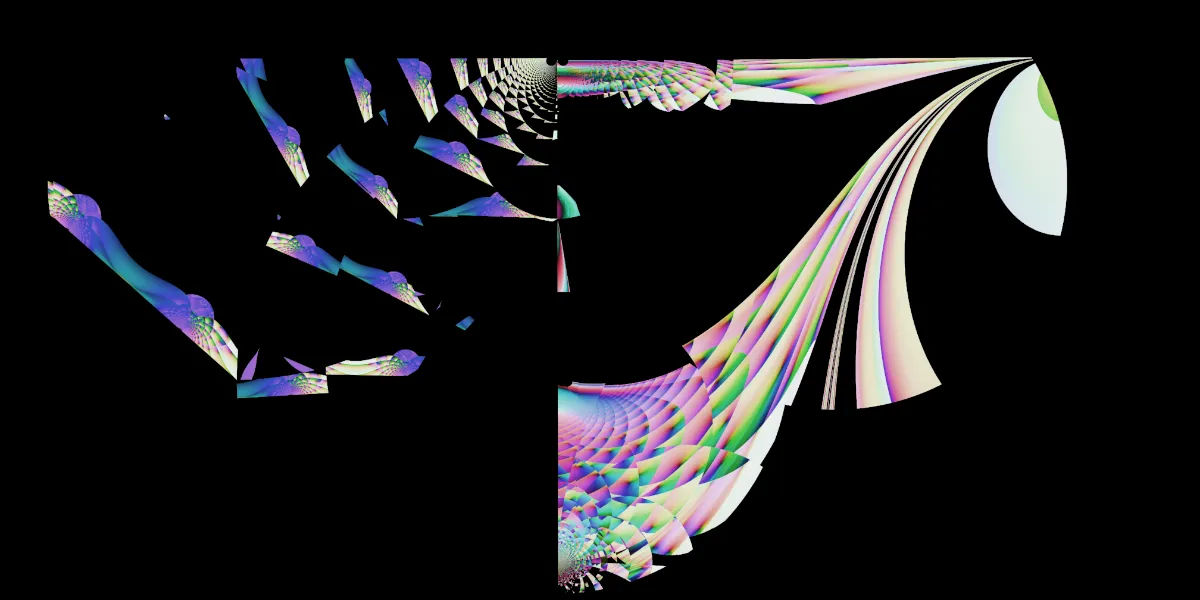 A piece of fractal art produced by FractalPane.