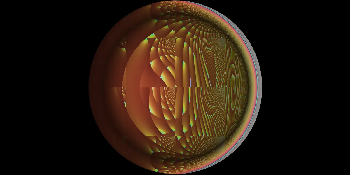 A piece of fractal art produced by FractalPane.