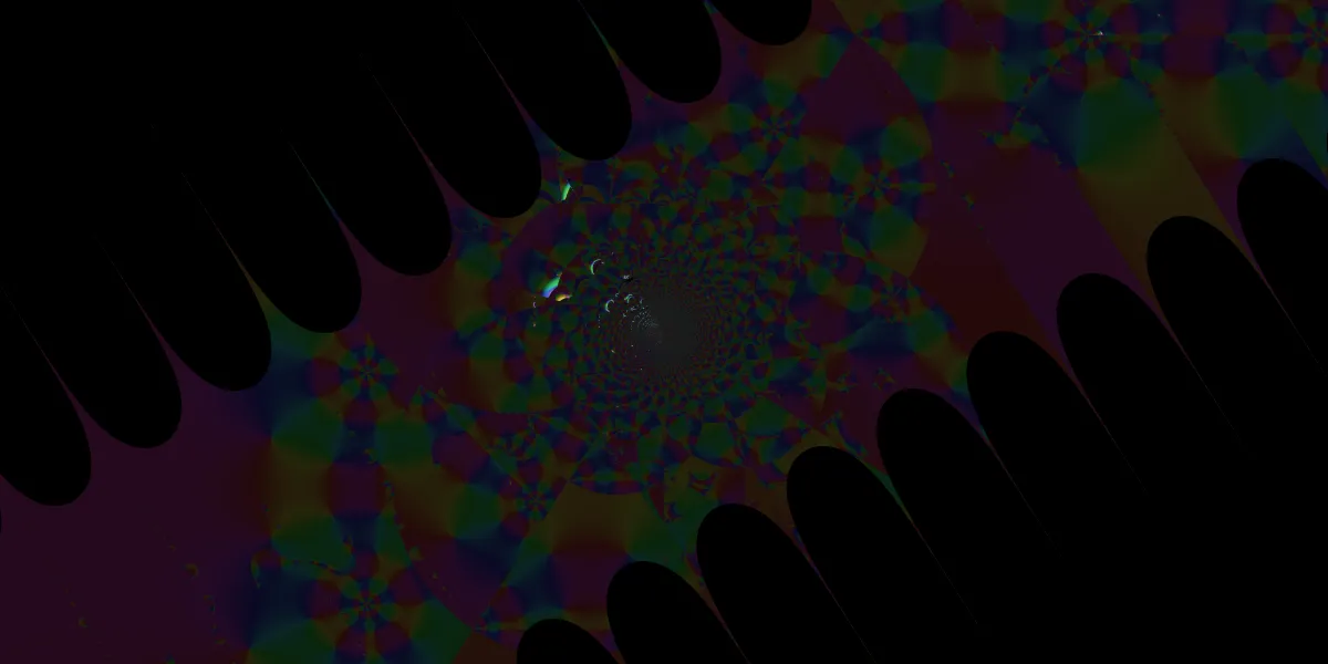 A piece of fractal art produced by FractalPane.