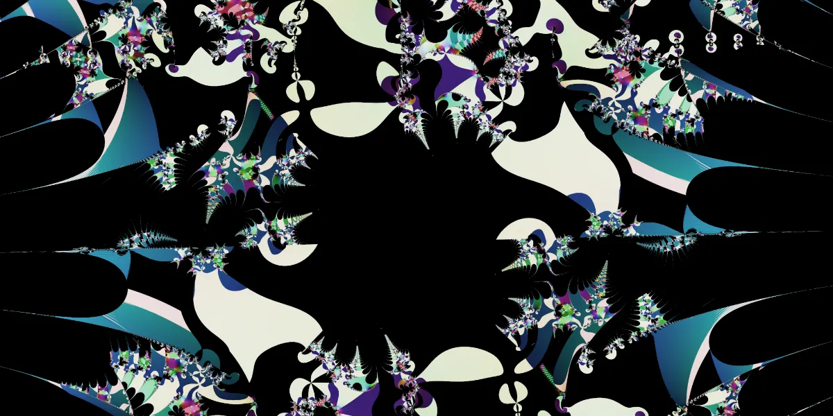 A piece of fractal art produced by FractalPane.