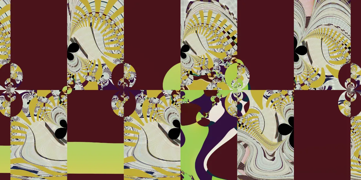 A piece of fractal art produced by FractalPane.