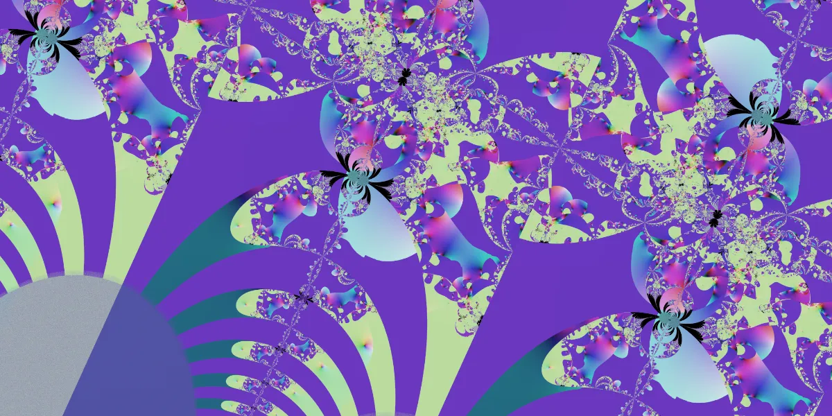 A piece of fractal art produced by FractalPane.