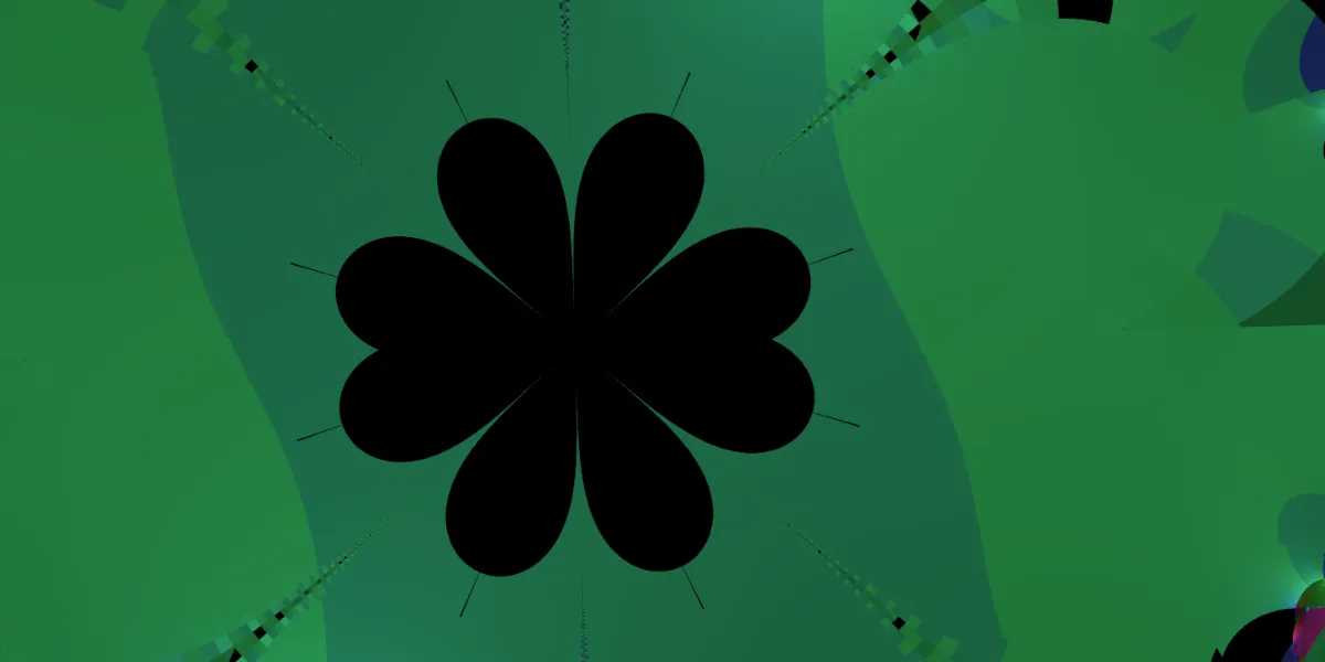 A piece of fractal art produced by FractalPane.